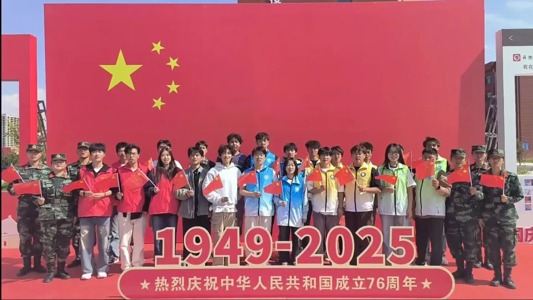 我和祖国共成长 |  吾辈赤诚，祝福祖国！