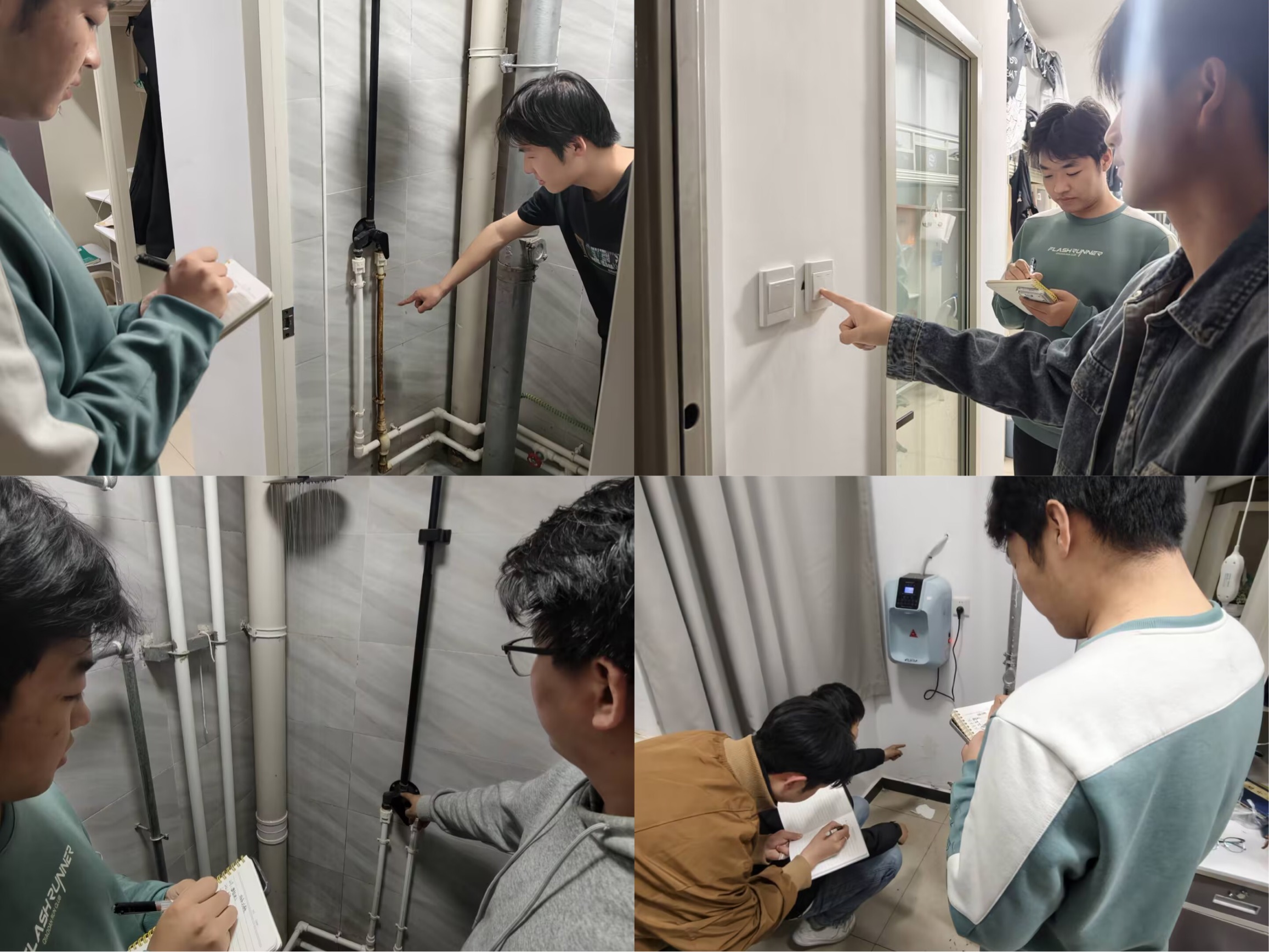 机电工程学院开展宿舍排查活动 以实干践行初心 以服务暖民心